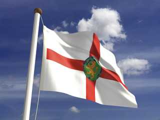 Alderney Flag