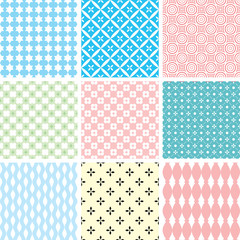 seamless ornament patterns