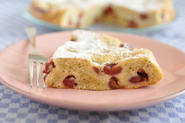 Kirsch Mandel Kuchen