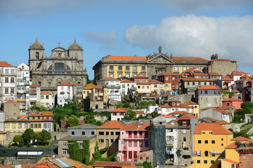 Naklejka na ściany i meble Porto Stare Miasto, wpisane na Listę Światowego Dziedzictwa UNESCO od 1996 roku