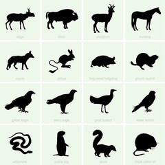 Steppe Animal icons
