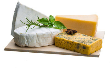 Variety cheese assortment