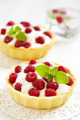 Raspberry tart