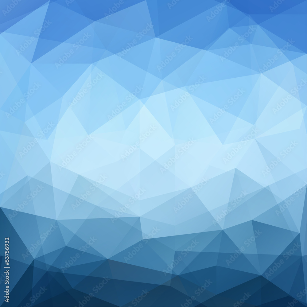 Wall mural Abstract Blue Background - Wall murals