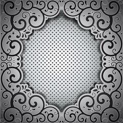 Metal background.Vector illustration