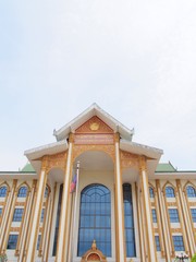 Fototapeta premium Laos National Culture Hall in Vientiane, Laos