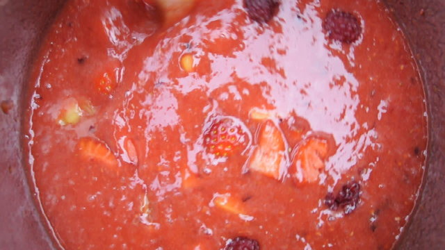 Marmelade kochen / Obst einkochen