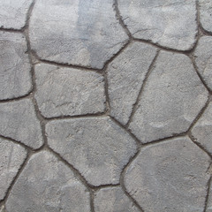 Decorative plaster walls.