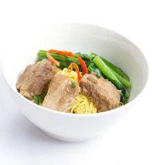 noodles pork