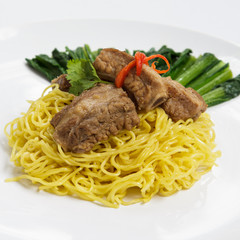 noodles pork
