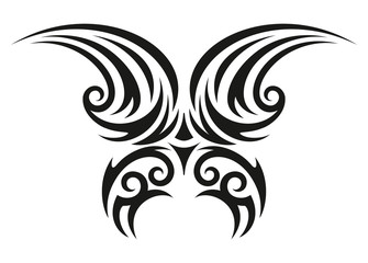 Butterfly decorative illustration