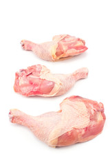 Raw chicken legs