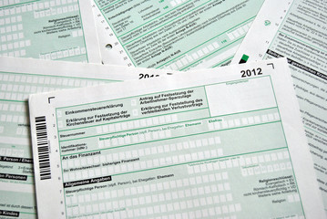 Steuererkl&auml;rung 2012