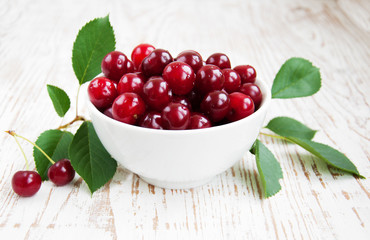 Fresh cherries