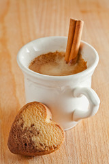 Heart With A Coffee