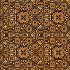 Abstract seamless geometric pattern