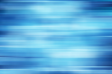 Blue motion blur abstract background - obrazy, fototapety, plakaty