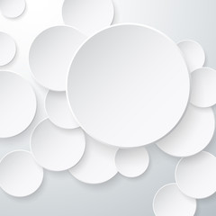 Paper Circles Background