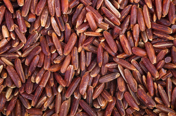 Red rice background