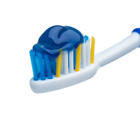 Toothbrush and toothpaste