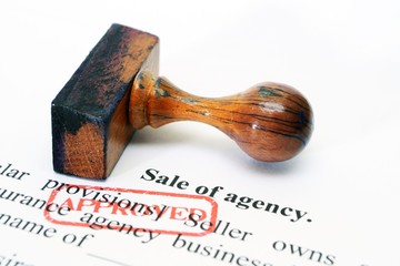 Sale of agency - approved