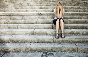 Sad girl