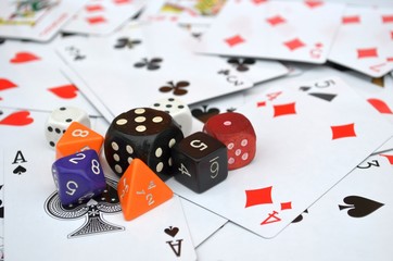 Cards and dices