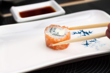 One Philadelphia Roll