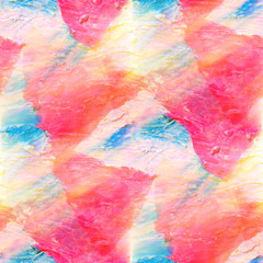 sunlight art daub watercolor blue pink triangle ornament backgro