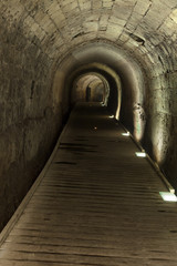 Naklejka premium Tunel Templariuszy w Acco