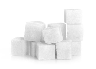 Studio photography of a lump sugar