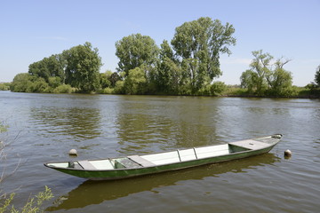 Boot auf dem Main bei Seligenstadt