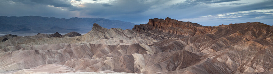 Zabriskie Point dusk panorama