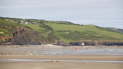 plage du pays de galles