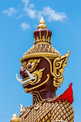 Fototapeta na wymiar Giant statue in Buddhism