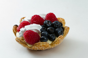 Fresh berry tart