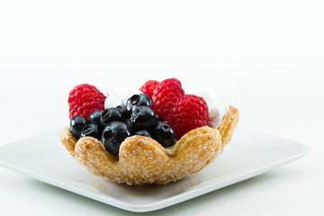 Fresh berry tart