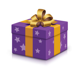 Obraz premium Wrapped gift box