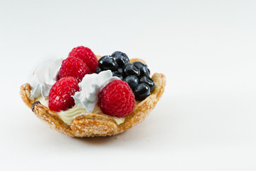Fresh berry tart
