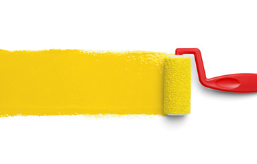 Yellow Paint Roller