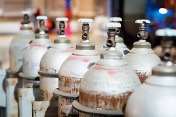 scuba diving air tank