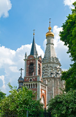 Church of configuration, village Island, Moscow region