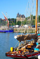 vieux gr&eacute;ements a Pornic