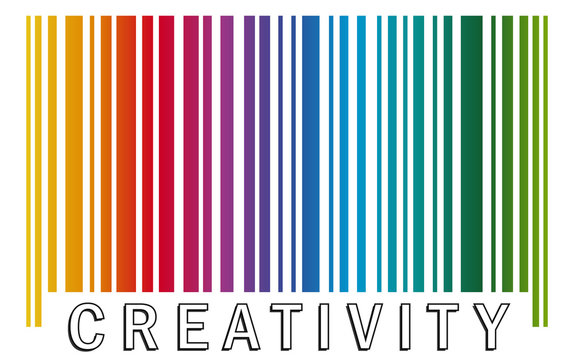 Strichcode CREATIVITY