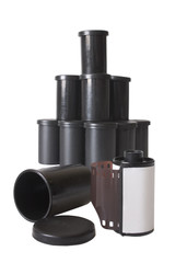 Camera film and containers
