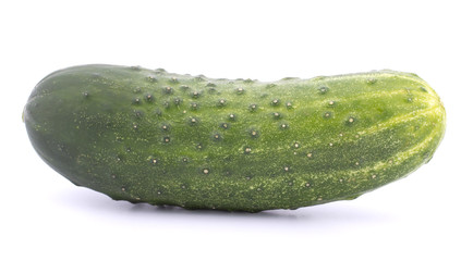 Fresh Cucumbers isolated on white background