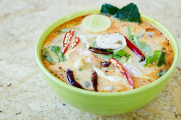 Tom Yam Kong (Thai cuisine)