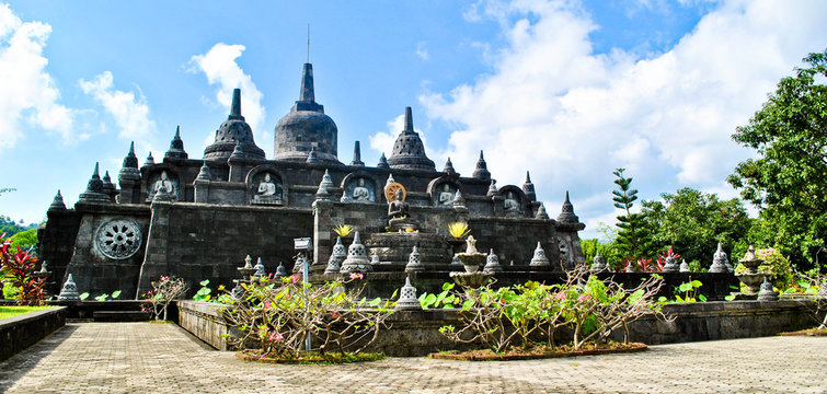Miniature of Borobudur in Bali