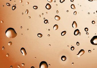 Water drops background