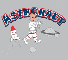 astronaut guy shuttle